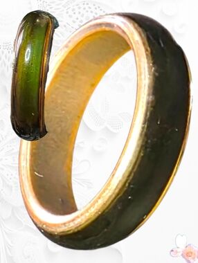 Vintage Mood Ring Band Size 7.75 Color Changing 951